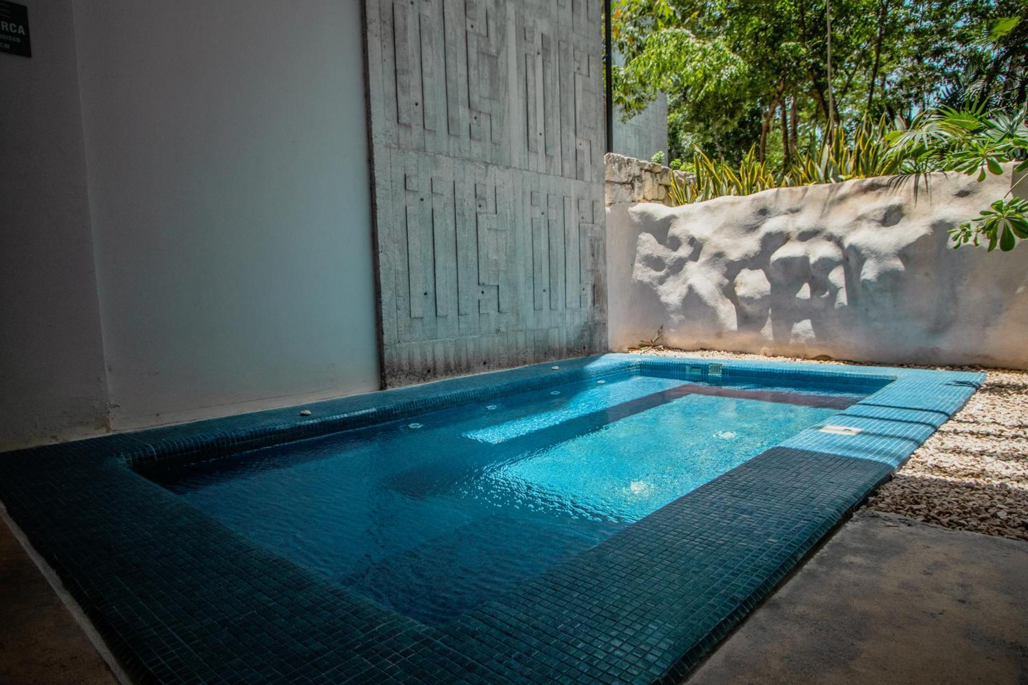 Depto De Lujo Con Plunge Pool Privada Apartment Tulum Bagian luar foto