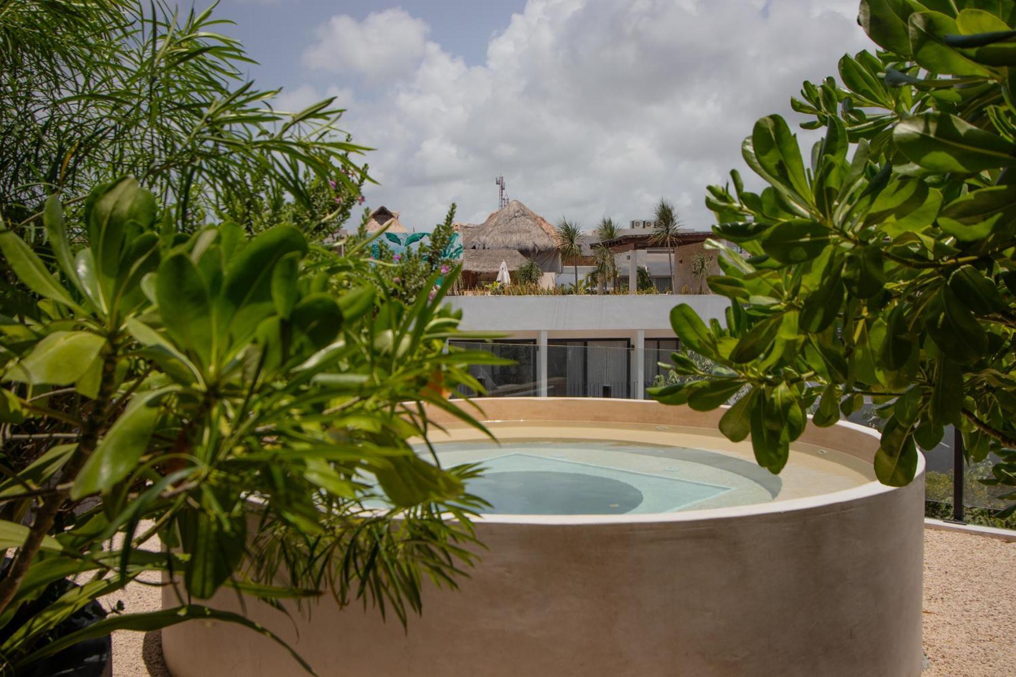 Depto De Lujo Con Plunge Pool Privada Apartment Tulum Bagian luar foto
