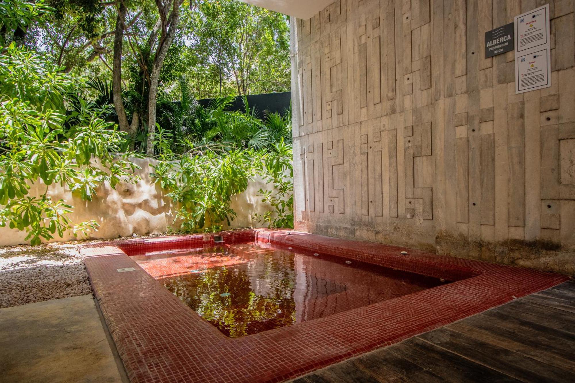 Depto De Lujo Con Plunge Pool Privada Apartment Tulum Bagian luar foto